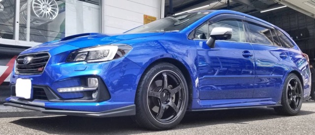 スバル　レヴォーグにADVAN Racing TC-4 を装着！