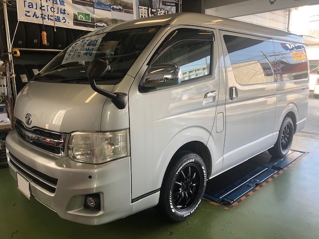 ハイエースにPARADA PA03！！