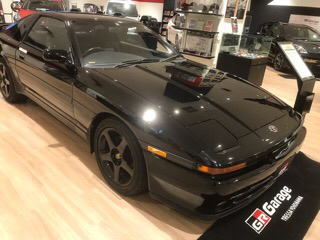７０スープラ展示してました。