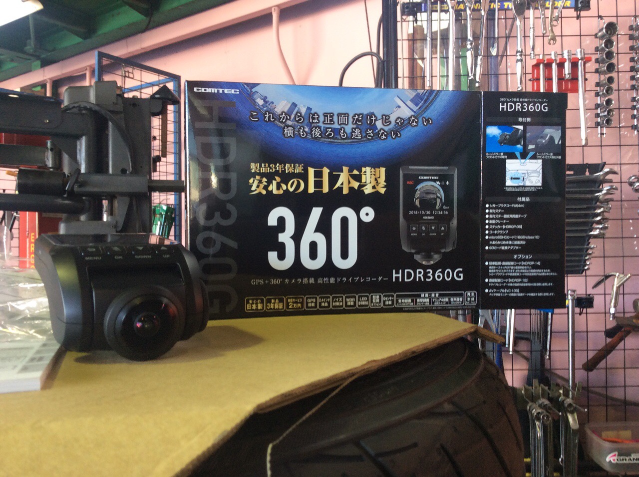 ドライブレコーダー取付けましたー‼︎