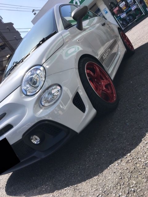 ABARTH595 ✖ TC-4 ✖ AD08R