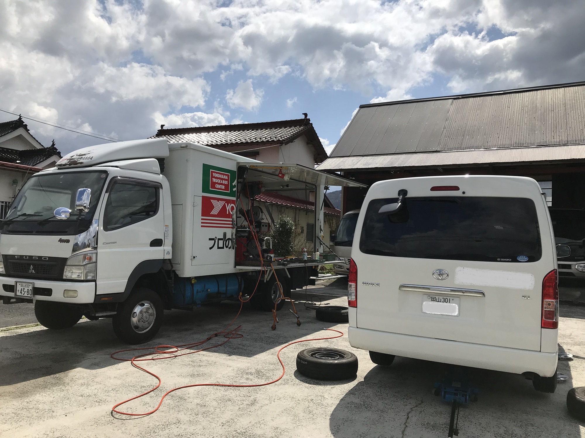 まだまだ風は冷たいです。