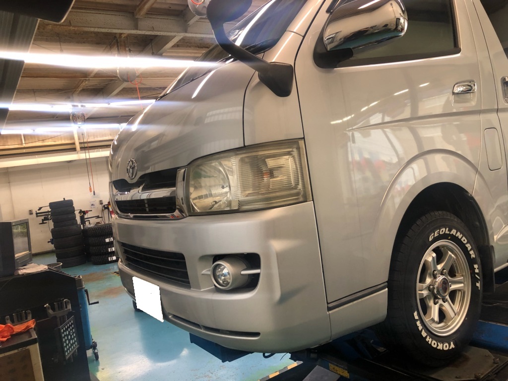 ハイエース&times;GEOLANDAR H/T