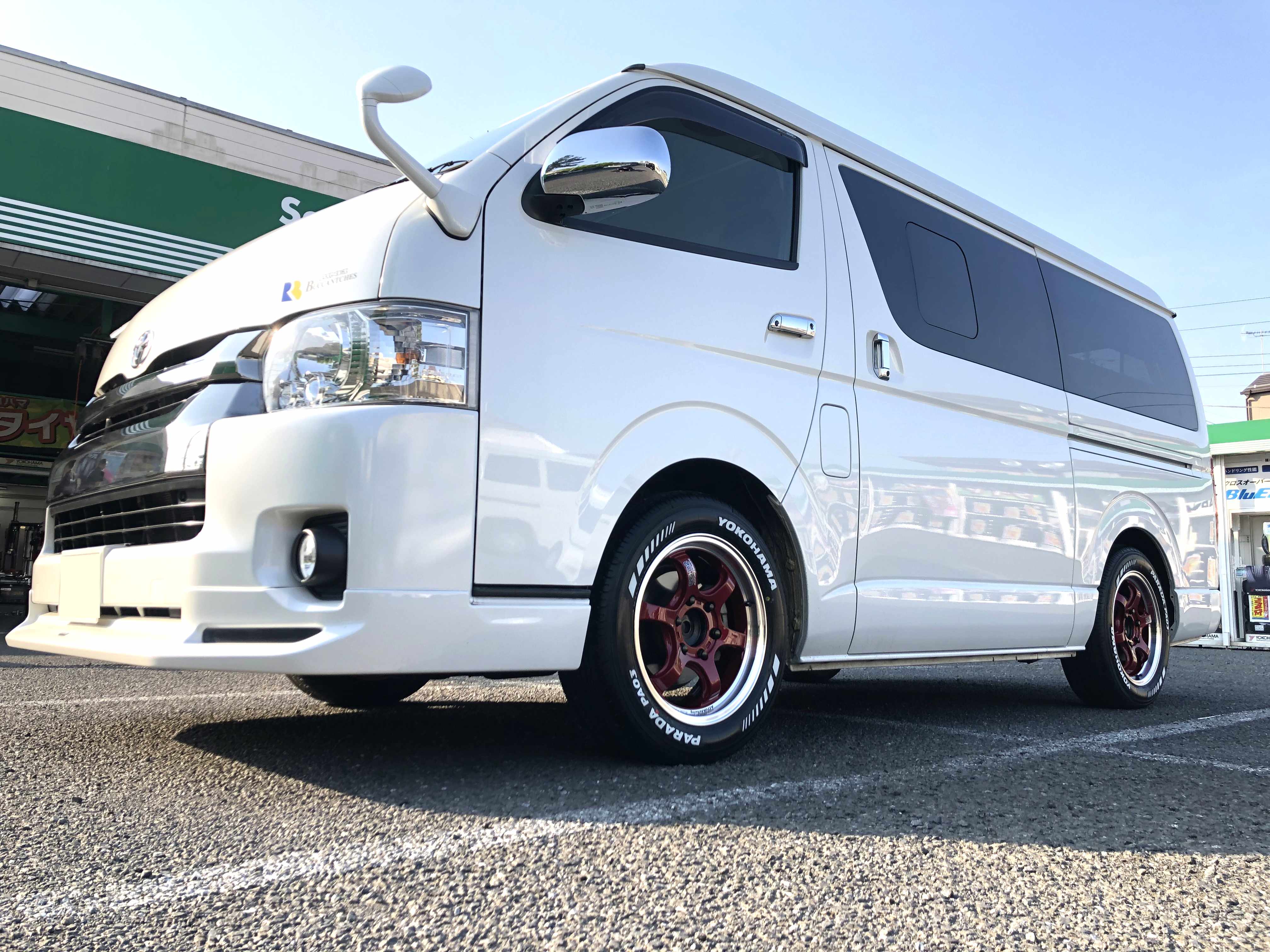 ハイエース＆RG-D2～♪