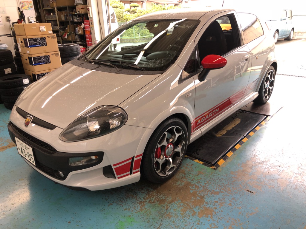 プント &times; ADVAN sport v105