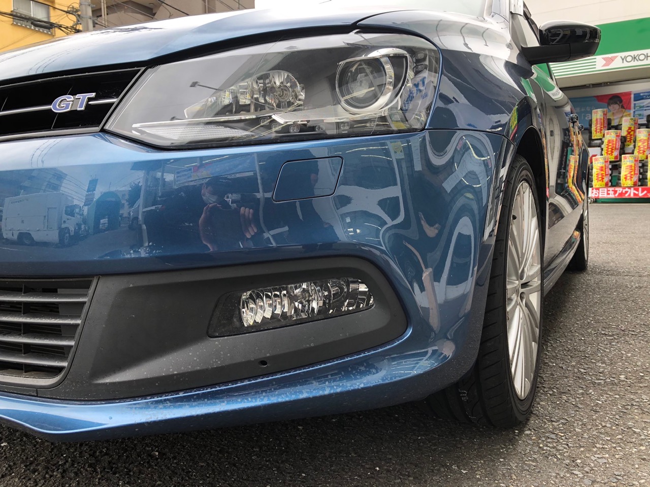 VWポロ　ブルーGT ✖　アドバンフレバV701
