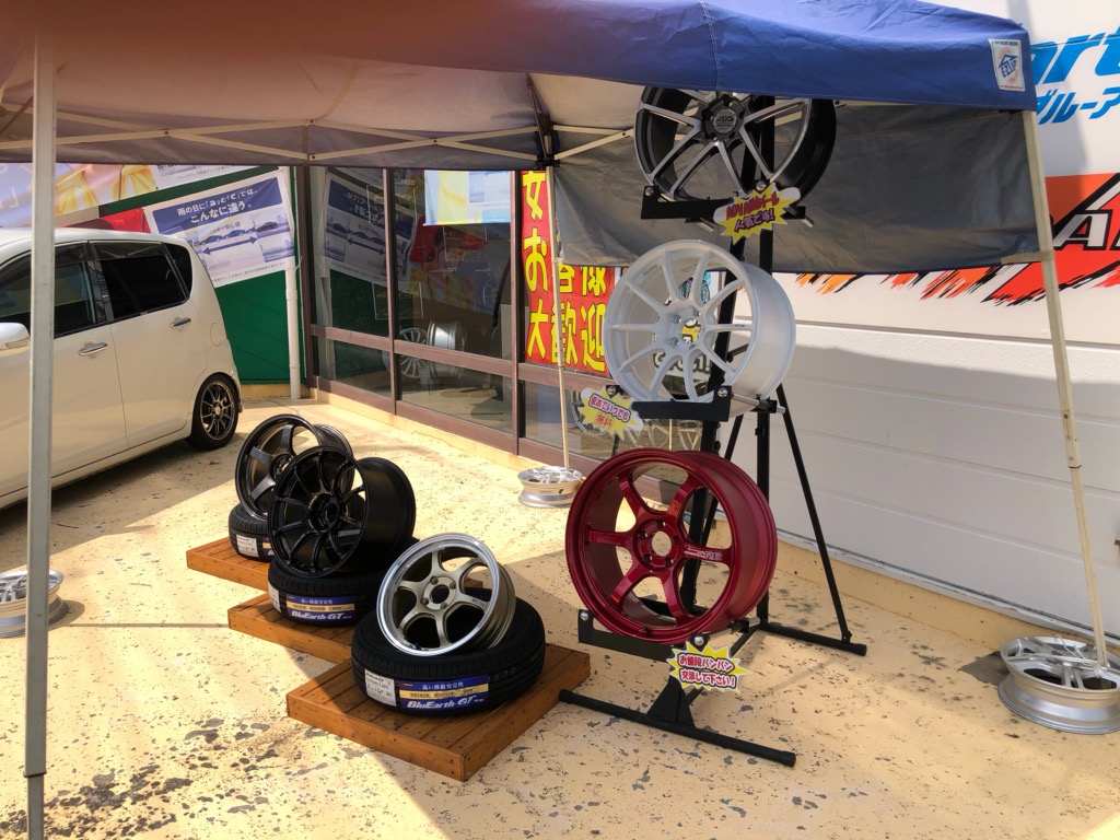 ADVANホイール展示会２日目！！
