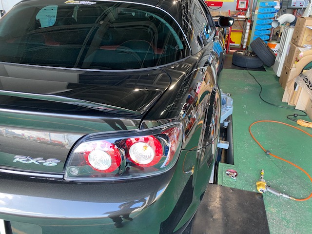 今週のお題「RX-8のタイヤ交換」　店長Ｋ