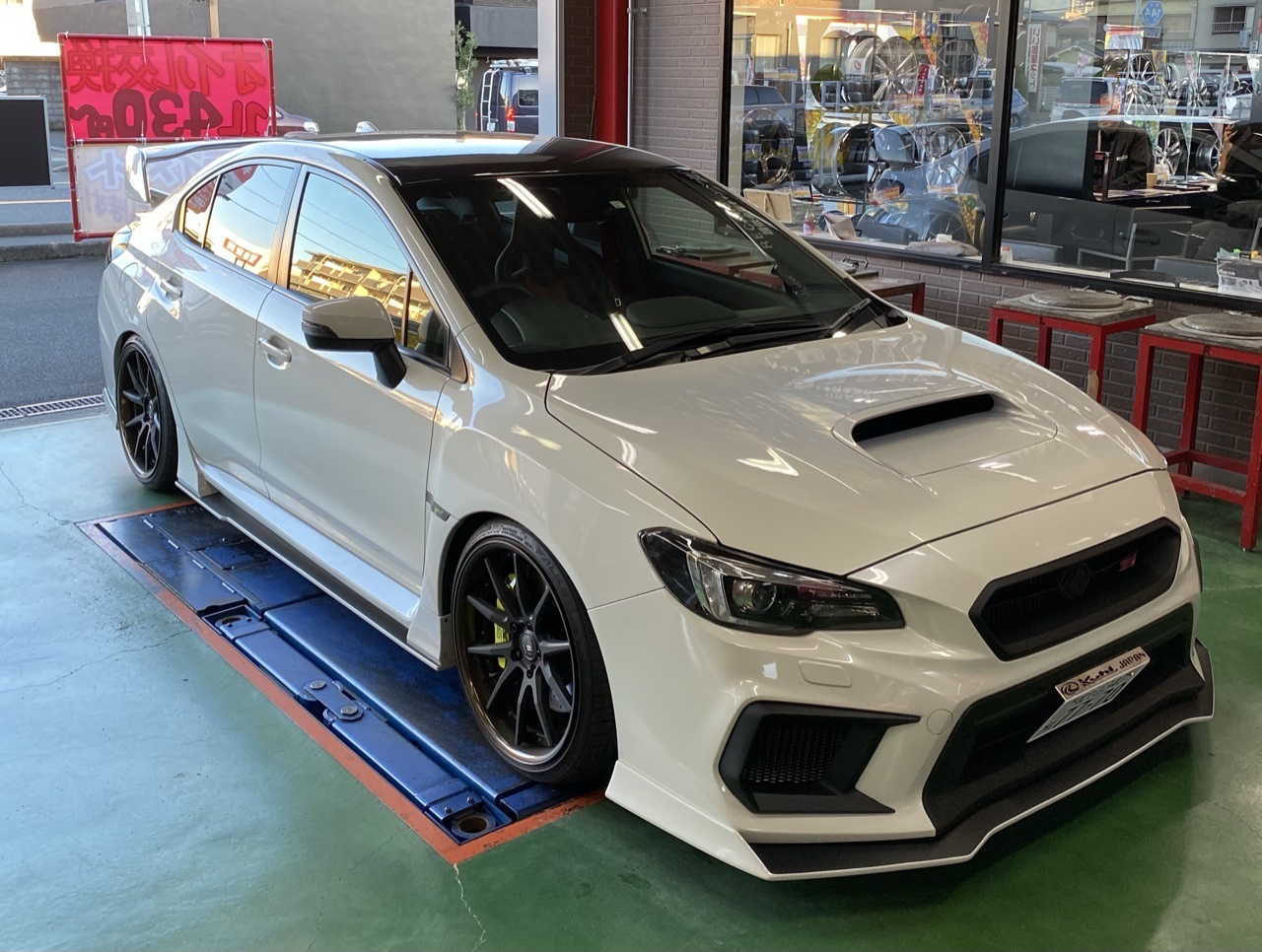 WRX STIご来店