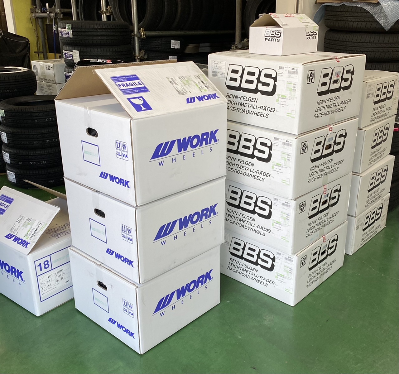色々入荷しました。ホイール編