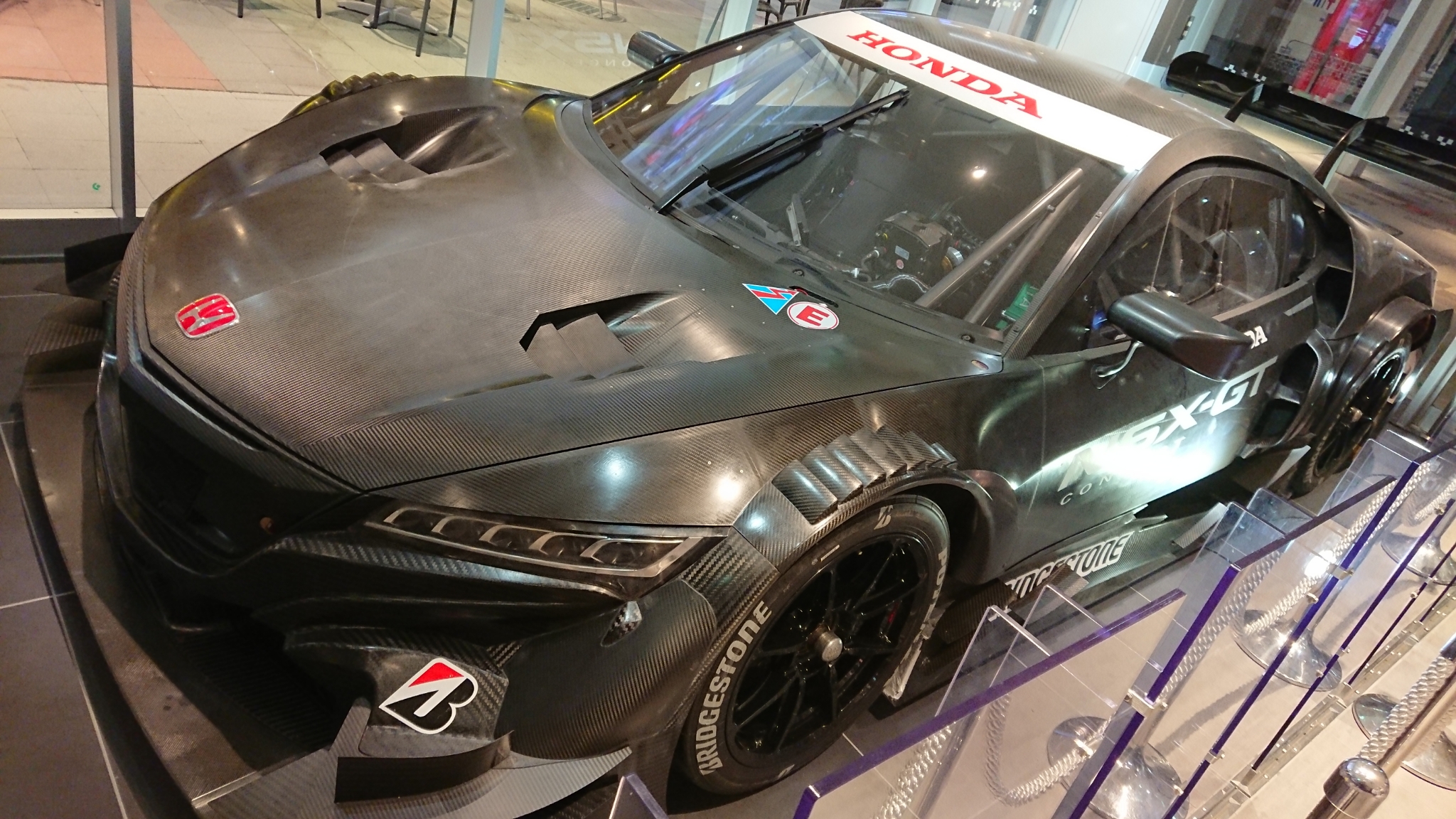 プロトNSX-GTを観に。