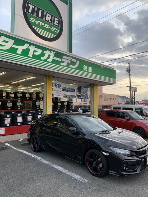 new CIVICにRMP RACINGを投入しました！