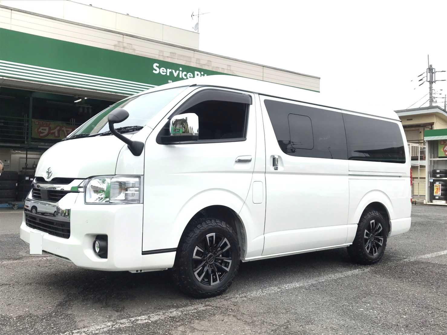 HIACE & マッドクロス XS-6 ～♪