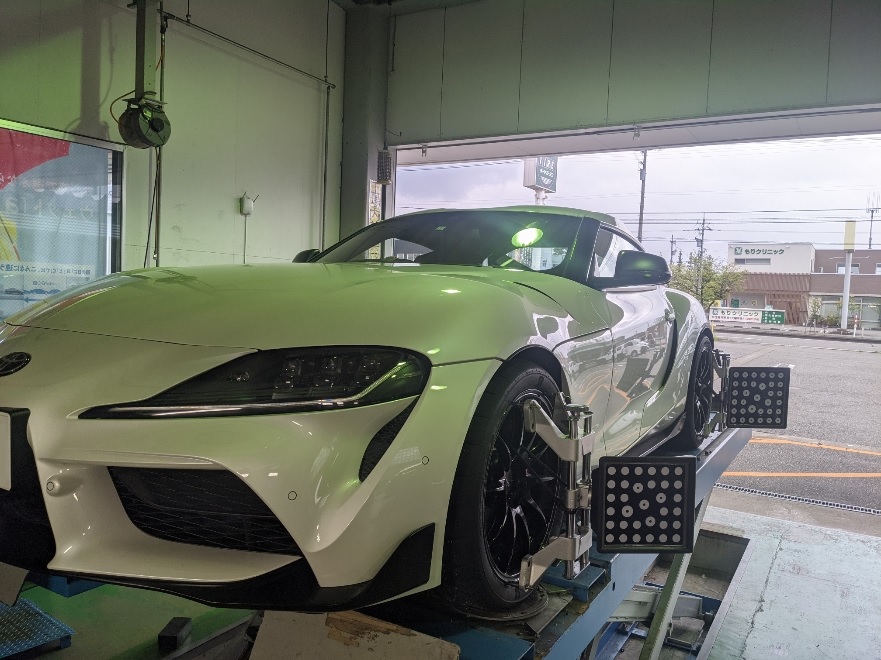 新型スープラ（a90）のアライメント