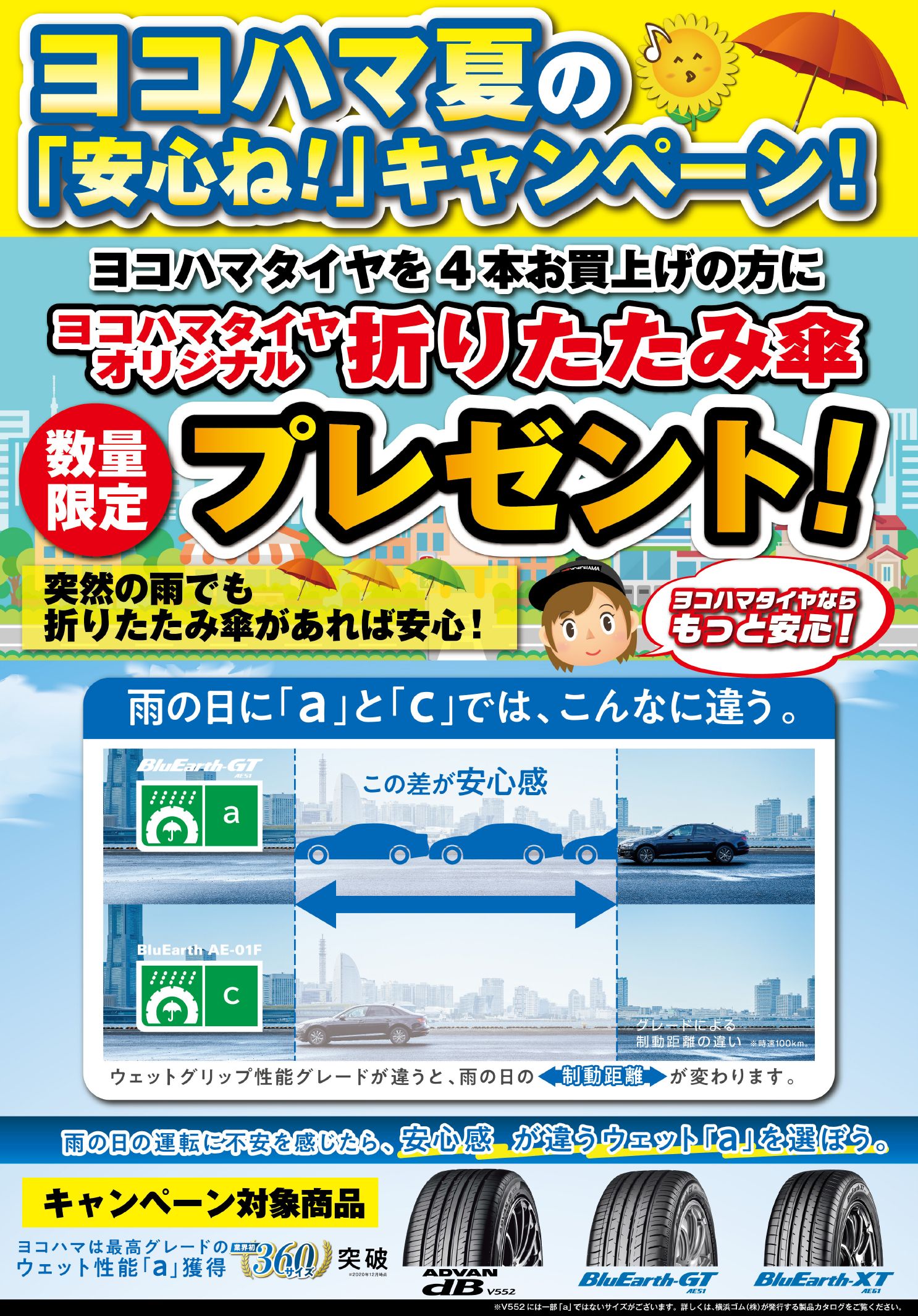 「安心ね！」キャンペーン実施中です
