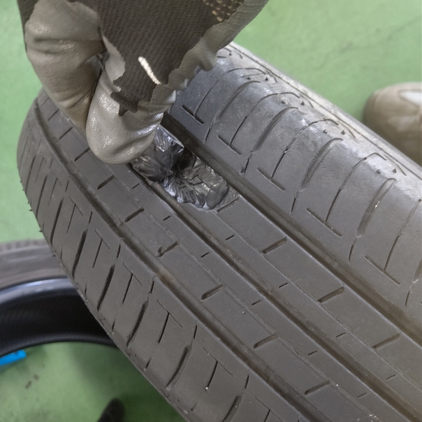 危険なタイヤ