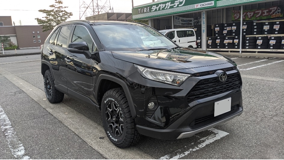RAV4にEZUP取り付け