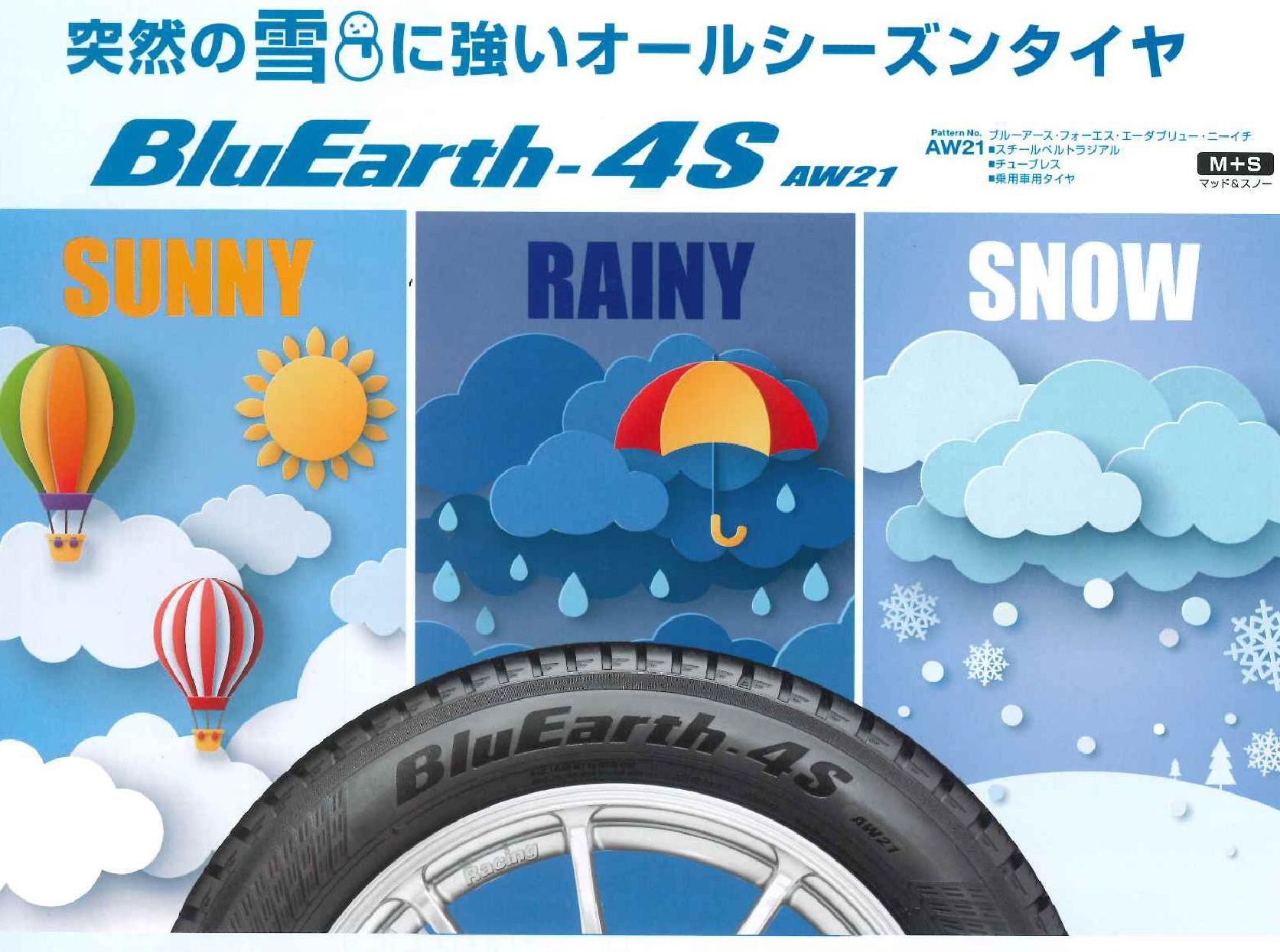 BluEarth-4S AW21展示中！