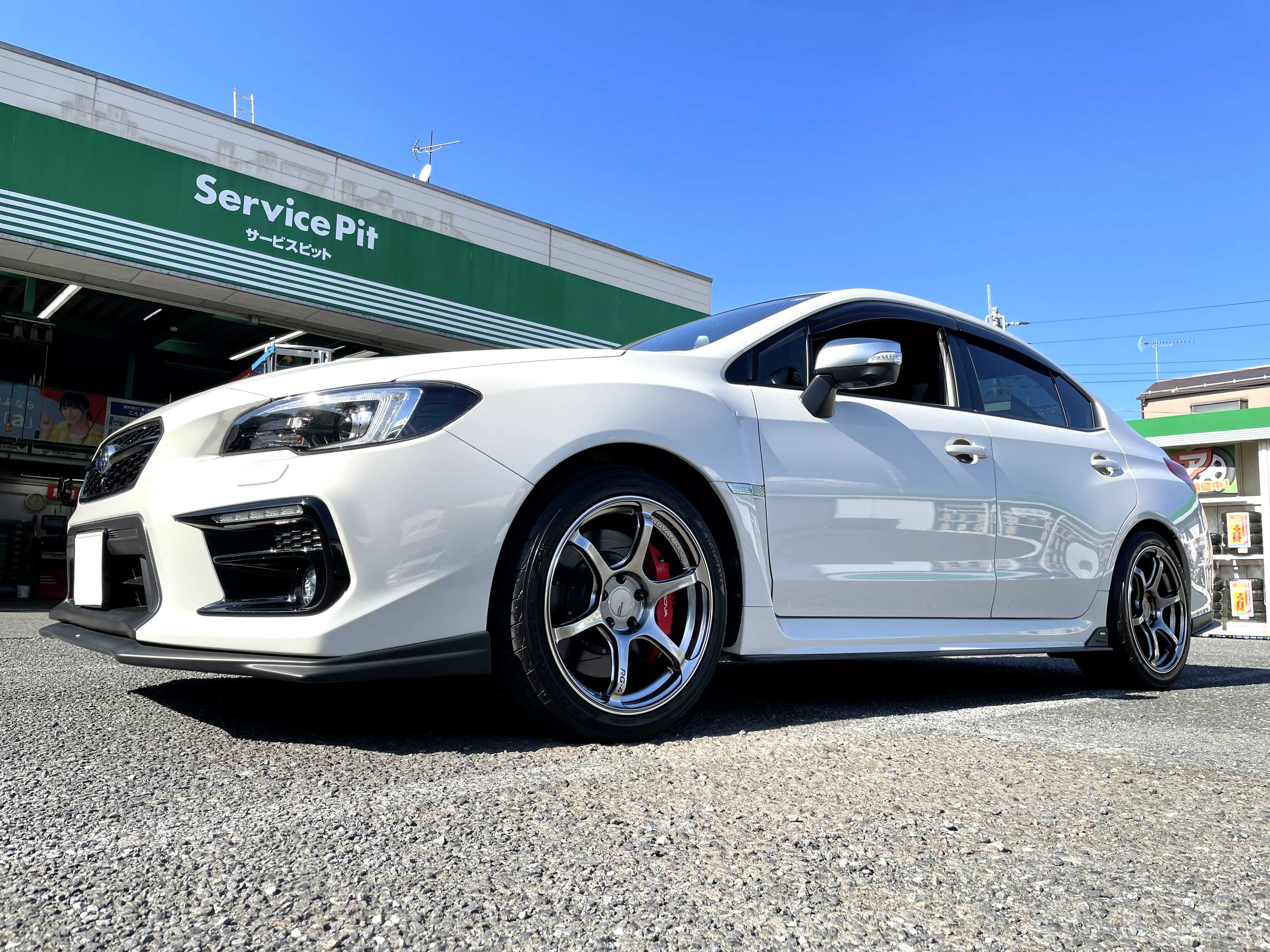 WRX-S4 & ADVAN Racing RG-4～♪