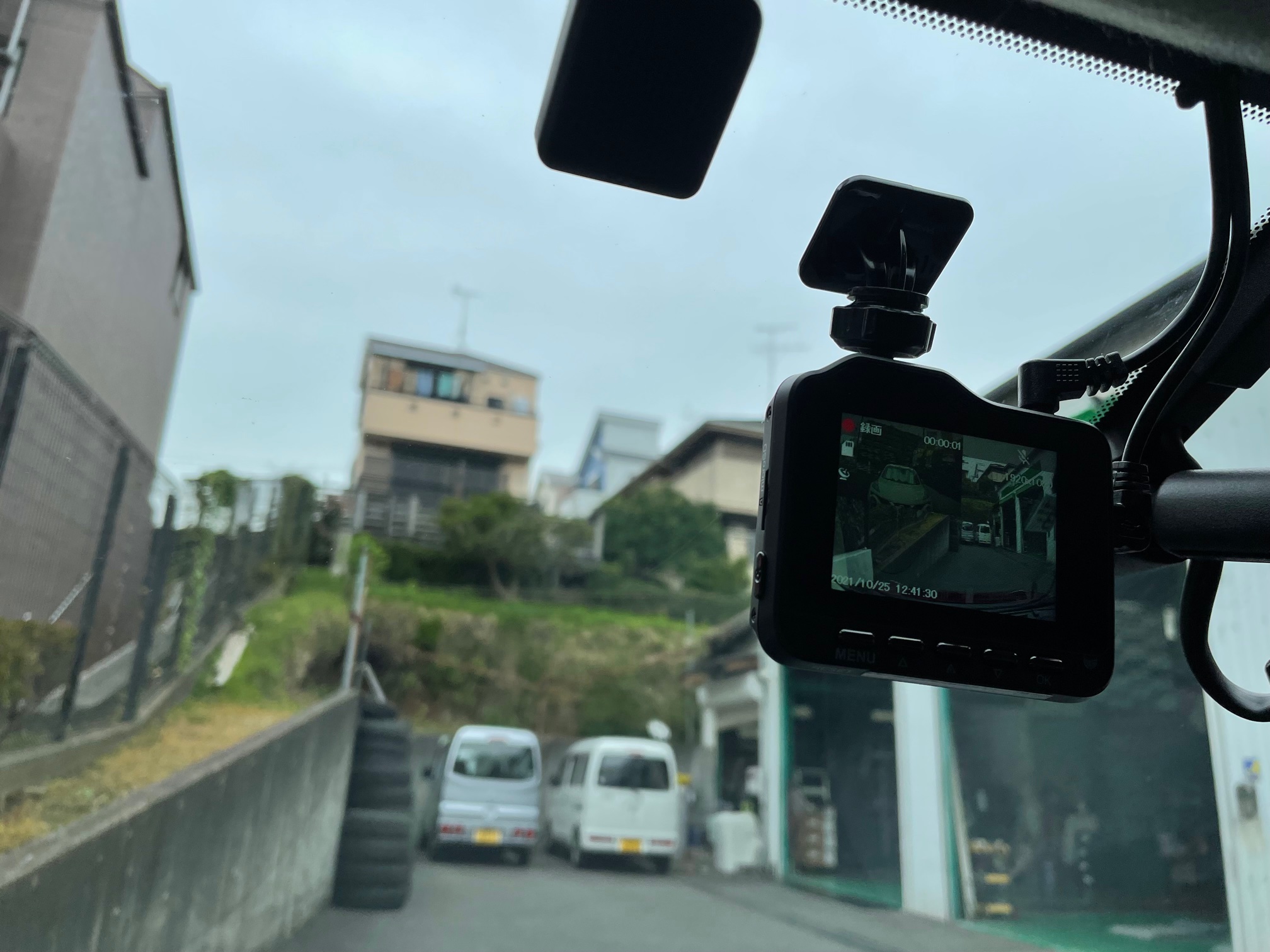 ドラレコ取付