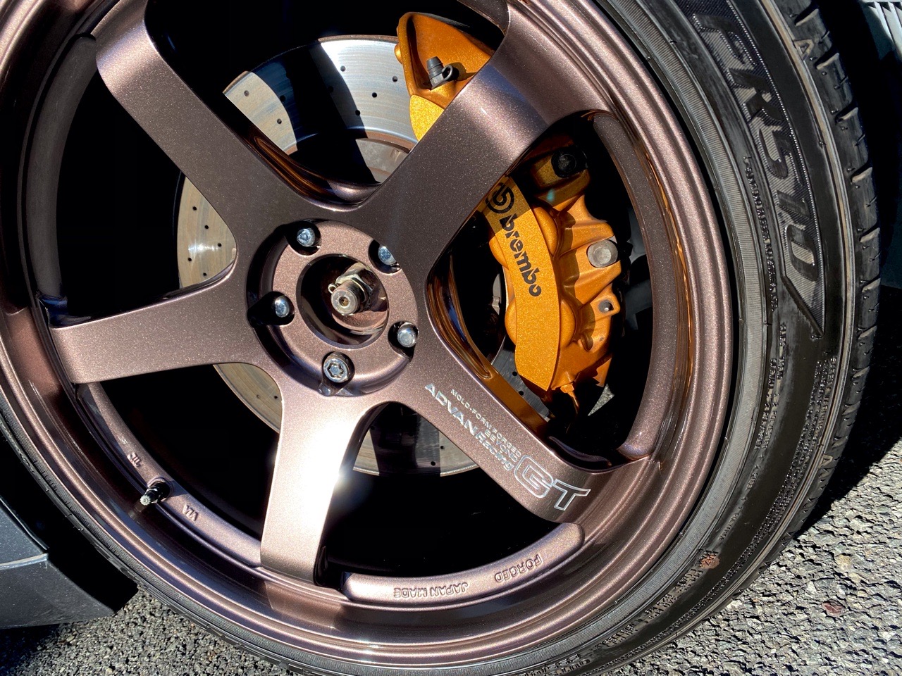 35GT-RにGTコッパーブロンズ☆