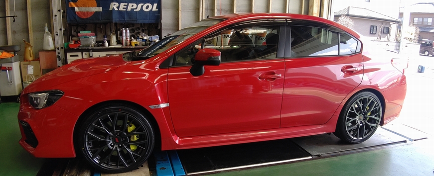 WRXにV105