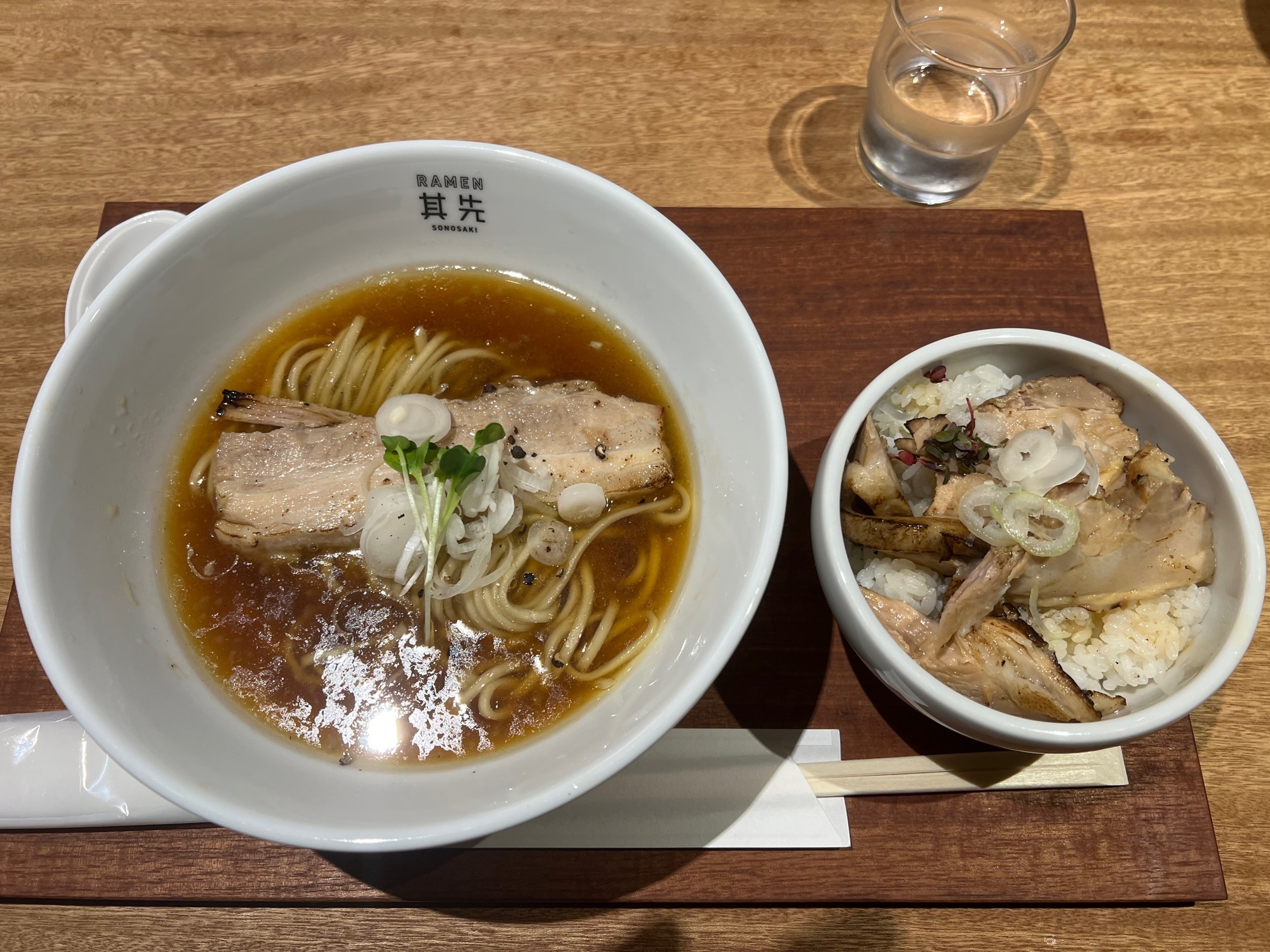 ラーメン　食べたよ！