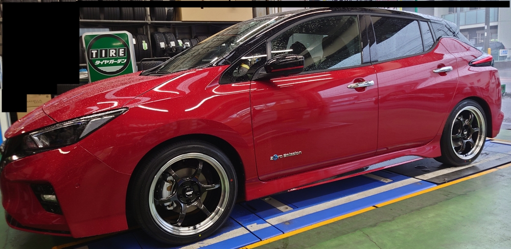 ニッサン リーフ nismo へ アドバンレーシング RG-D2 を取付！