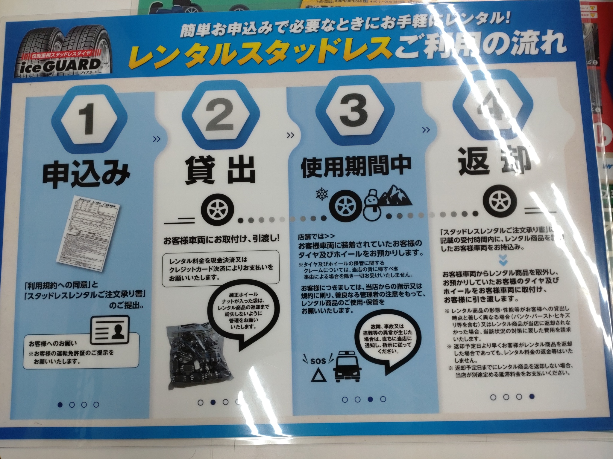 レンタルスタッドレスって何？