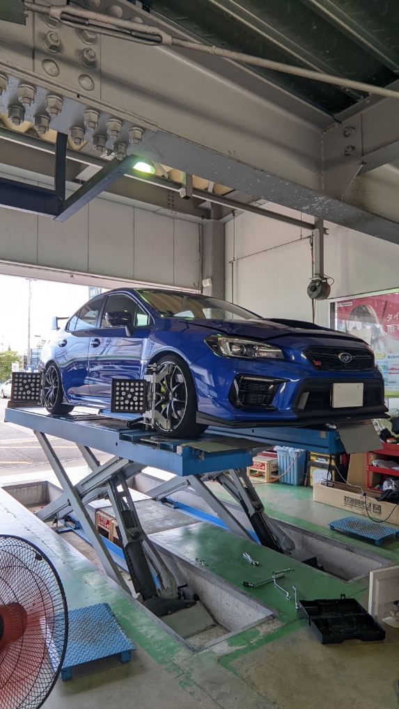WRX　アライメント