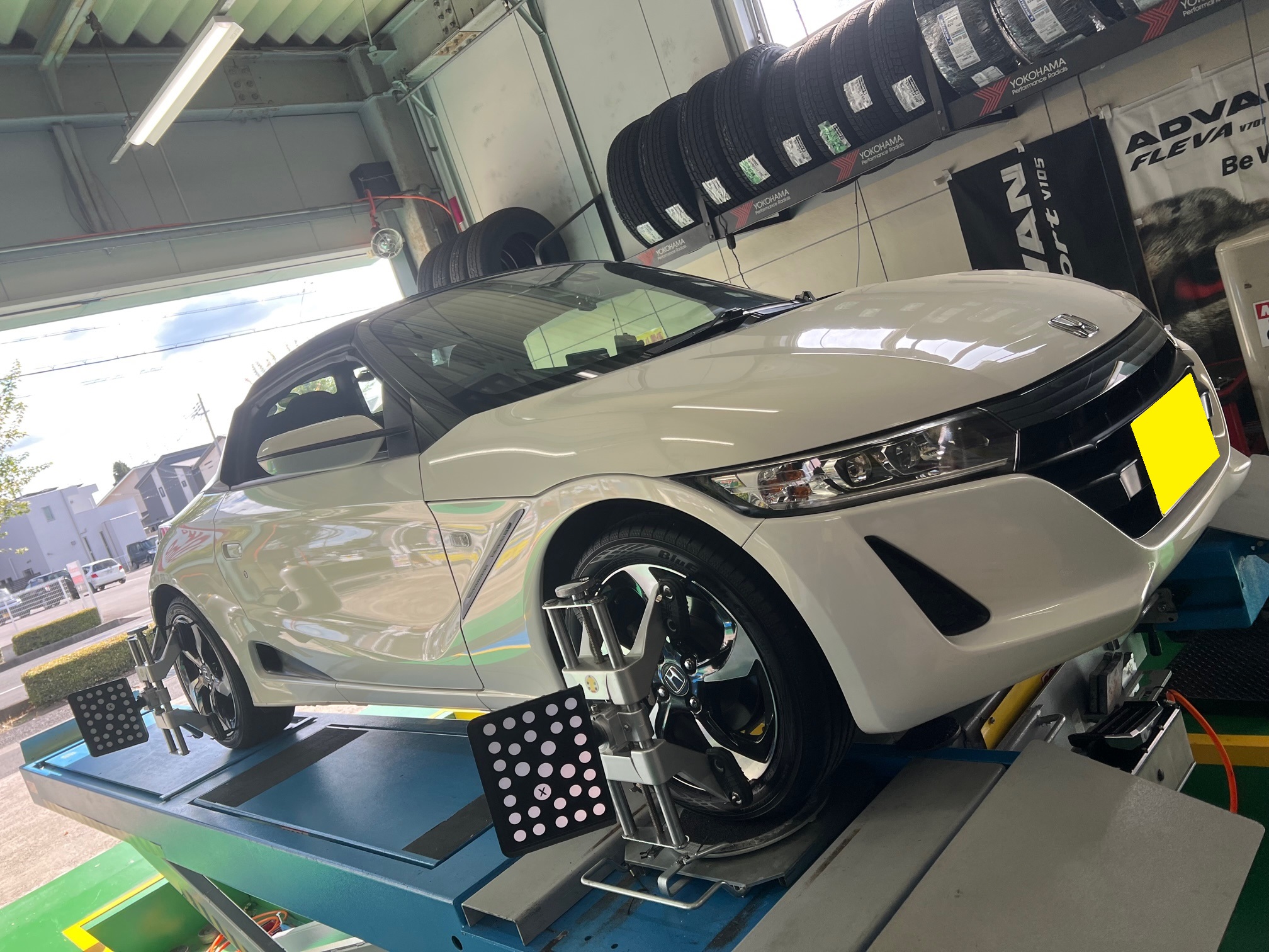 S660（JW5）のアライメント