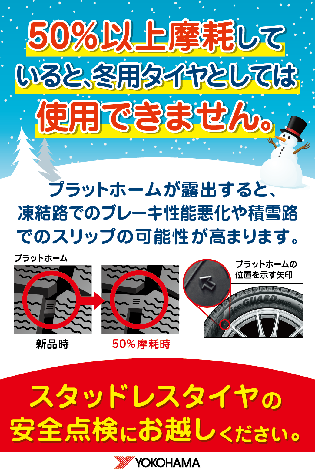 そのスタッドレスタイヤ使用可能ですか？