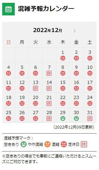 ピット混雑状況更新