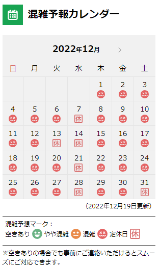 ピット混雑状況更新