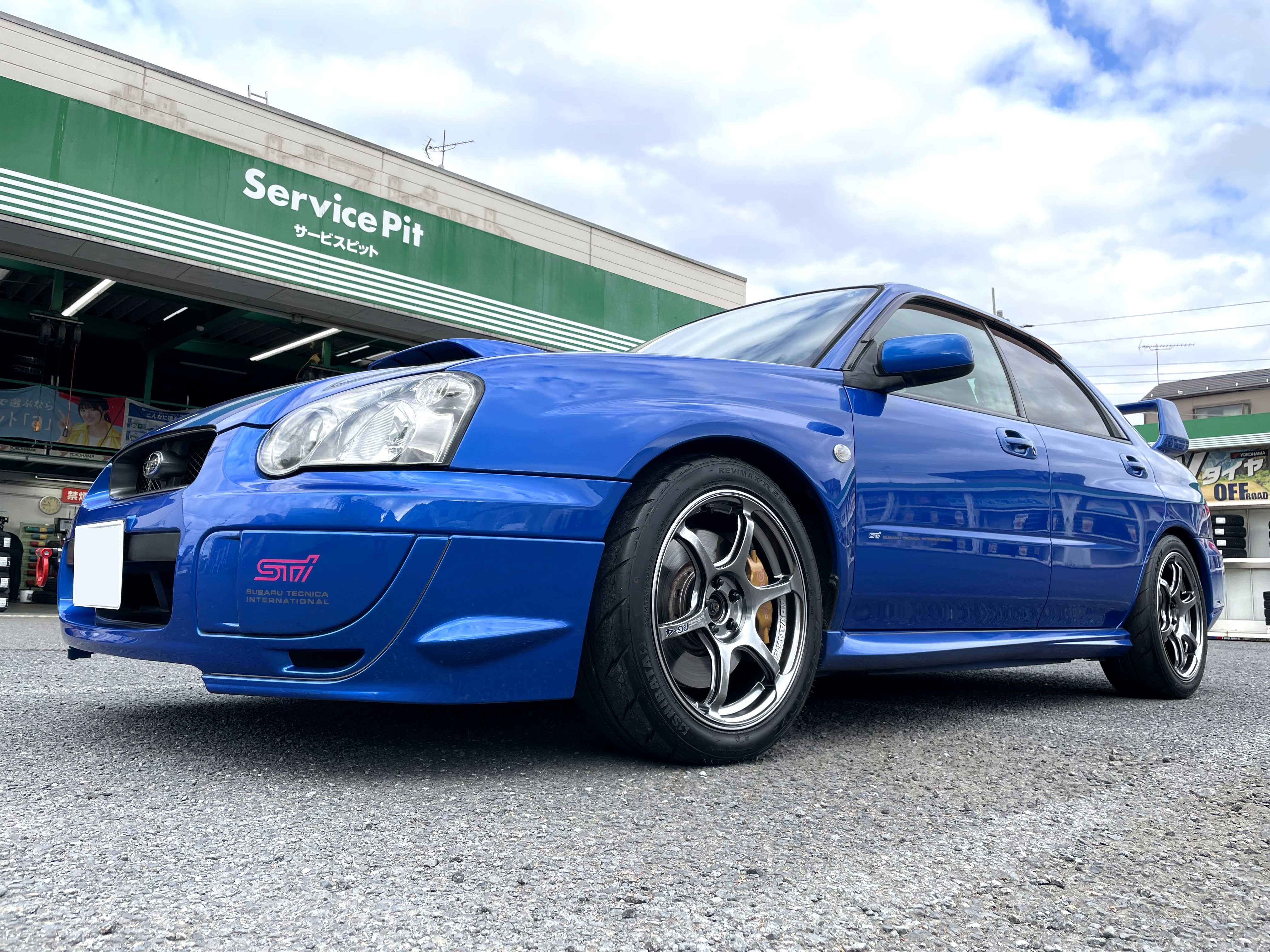 WRX GDB & RG-4 ～♪