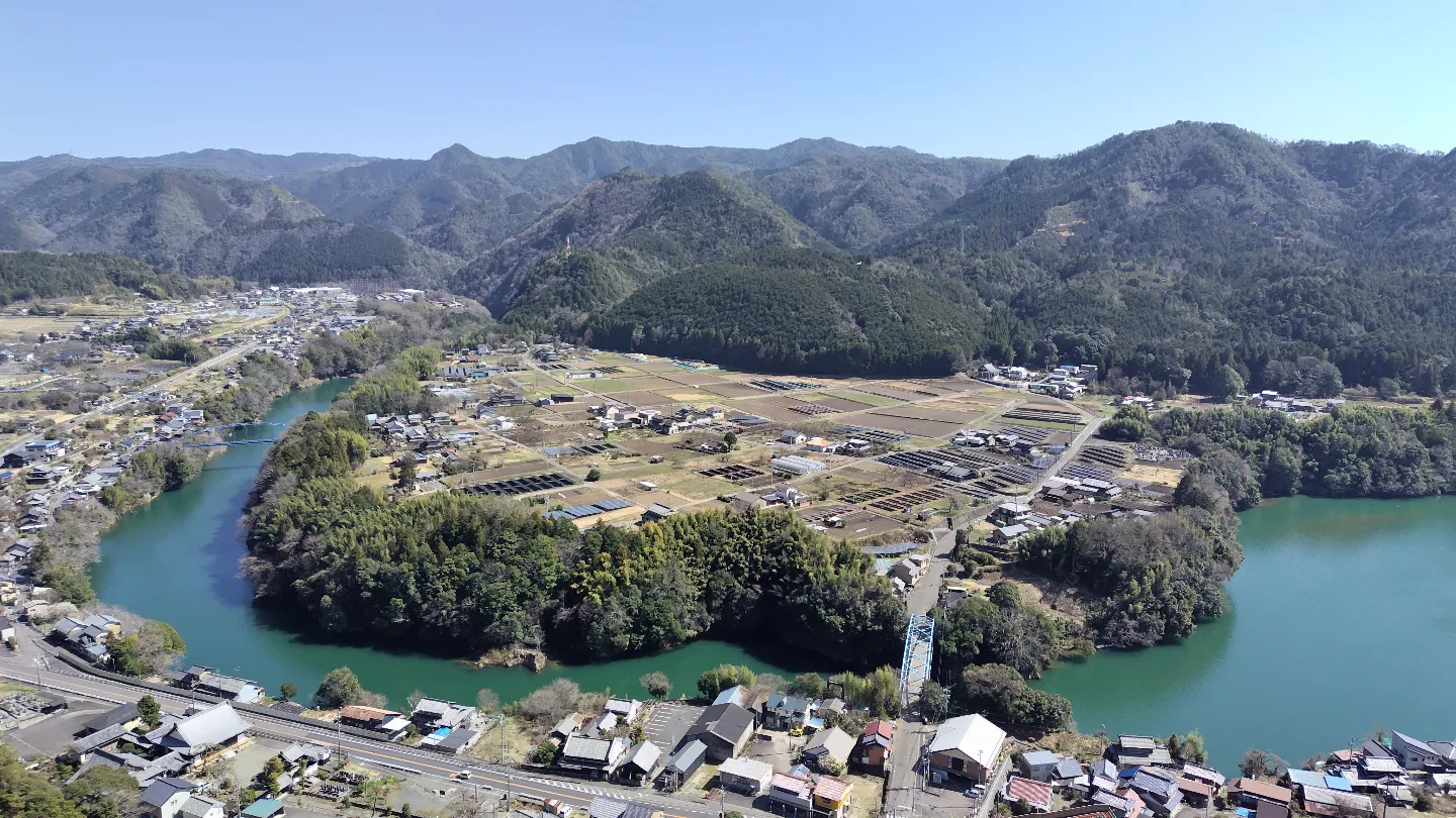 岐阜のグランドキャニオン