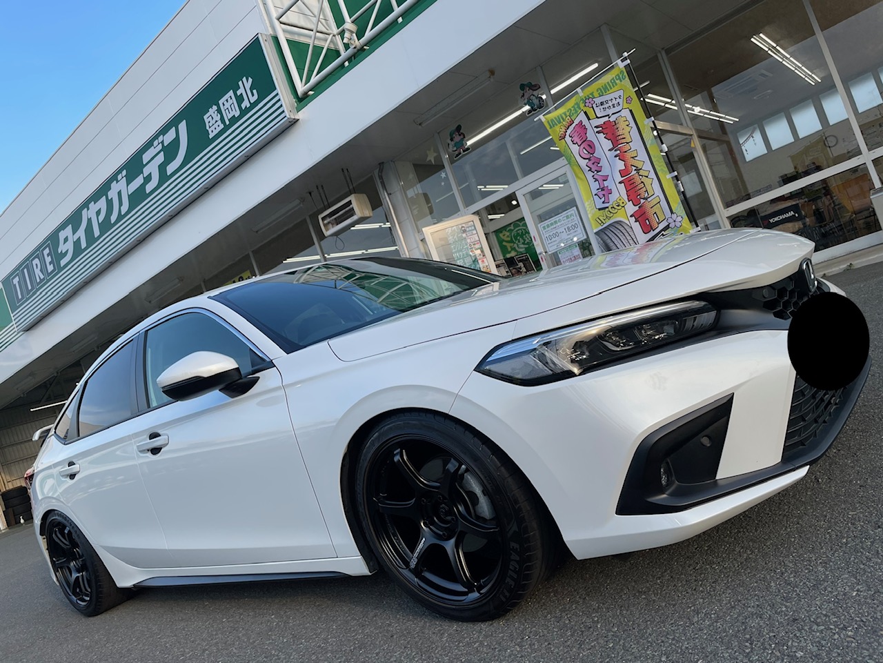 ホンダ シビック　ADVAN RG-4