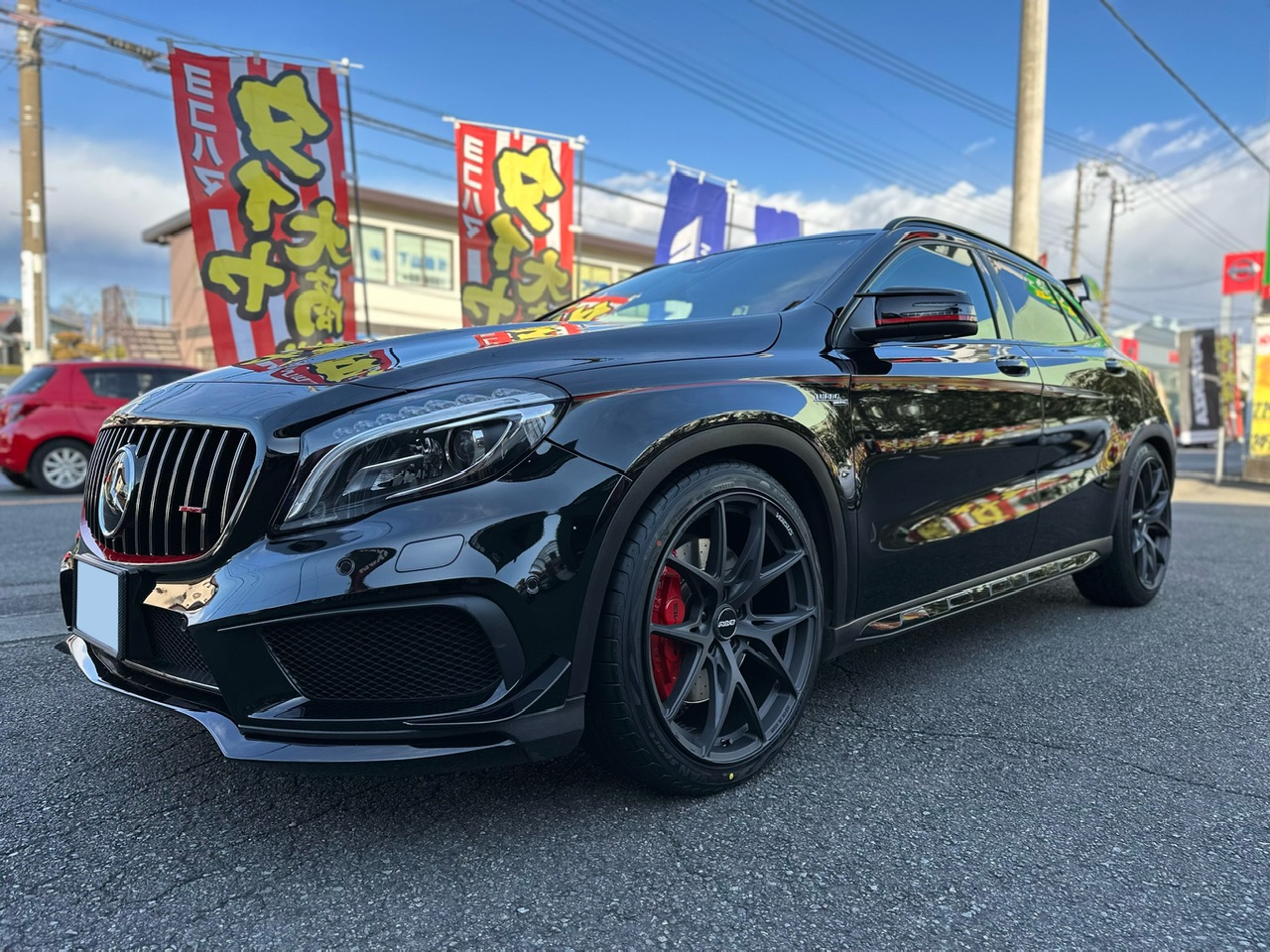 BENZにレイズホイール◎！