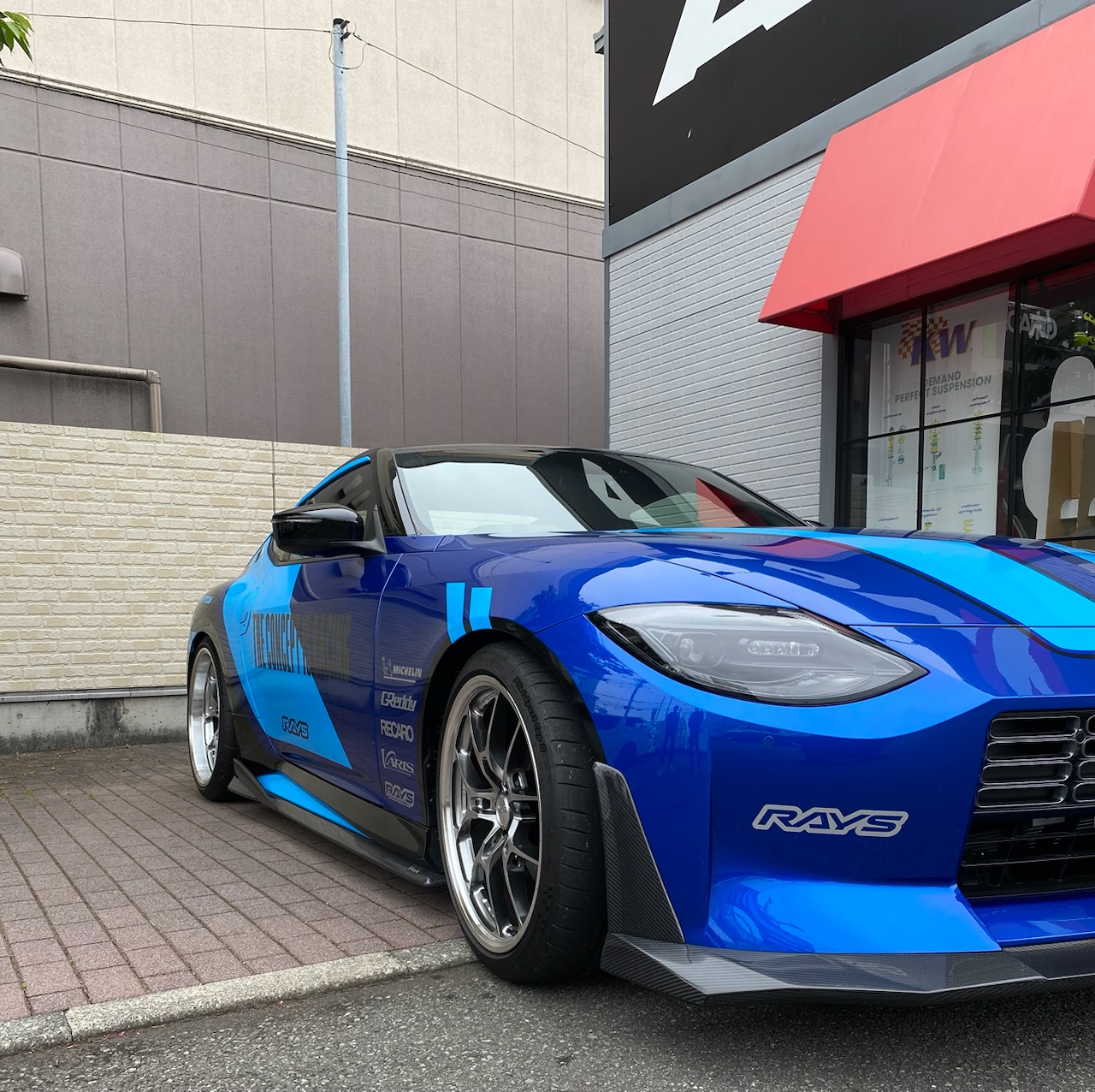 RAYS デモカーご来店
