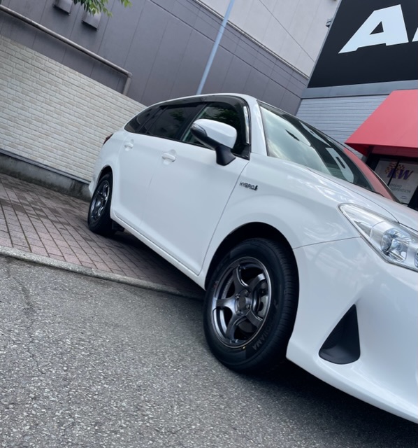 カローラフィールダーX ADVAN TC-4