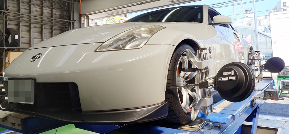 フェアレディZ（Z33）アライメント作業！