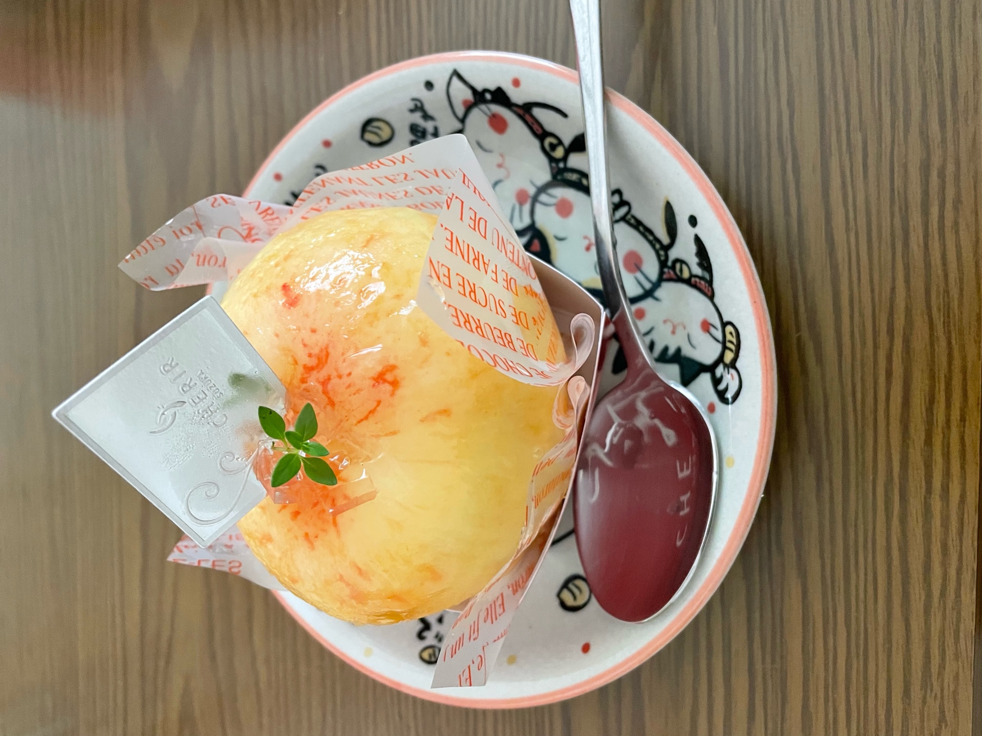 誕生日に完熟まるごと桃と言う名のスイーツ