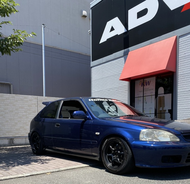ホンダシビックx ADVANホイール