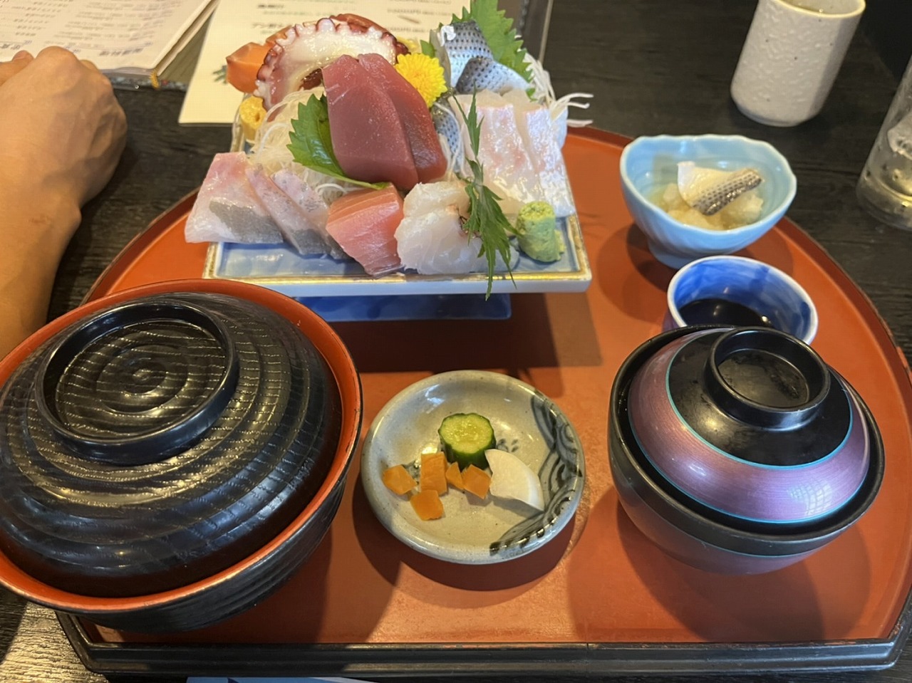 お刺身定食