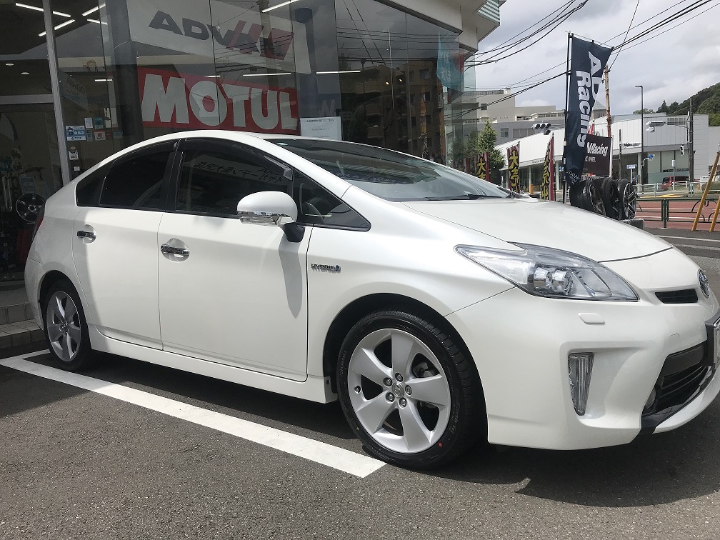 プリウスにブルーアースGTを装着～♪