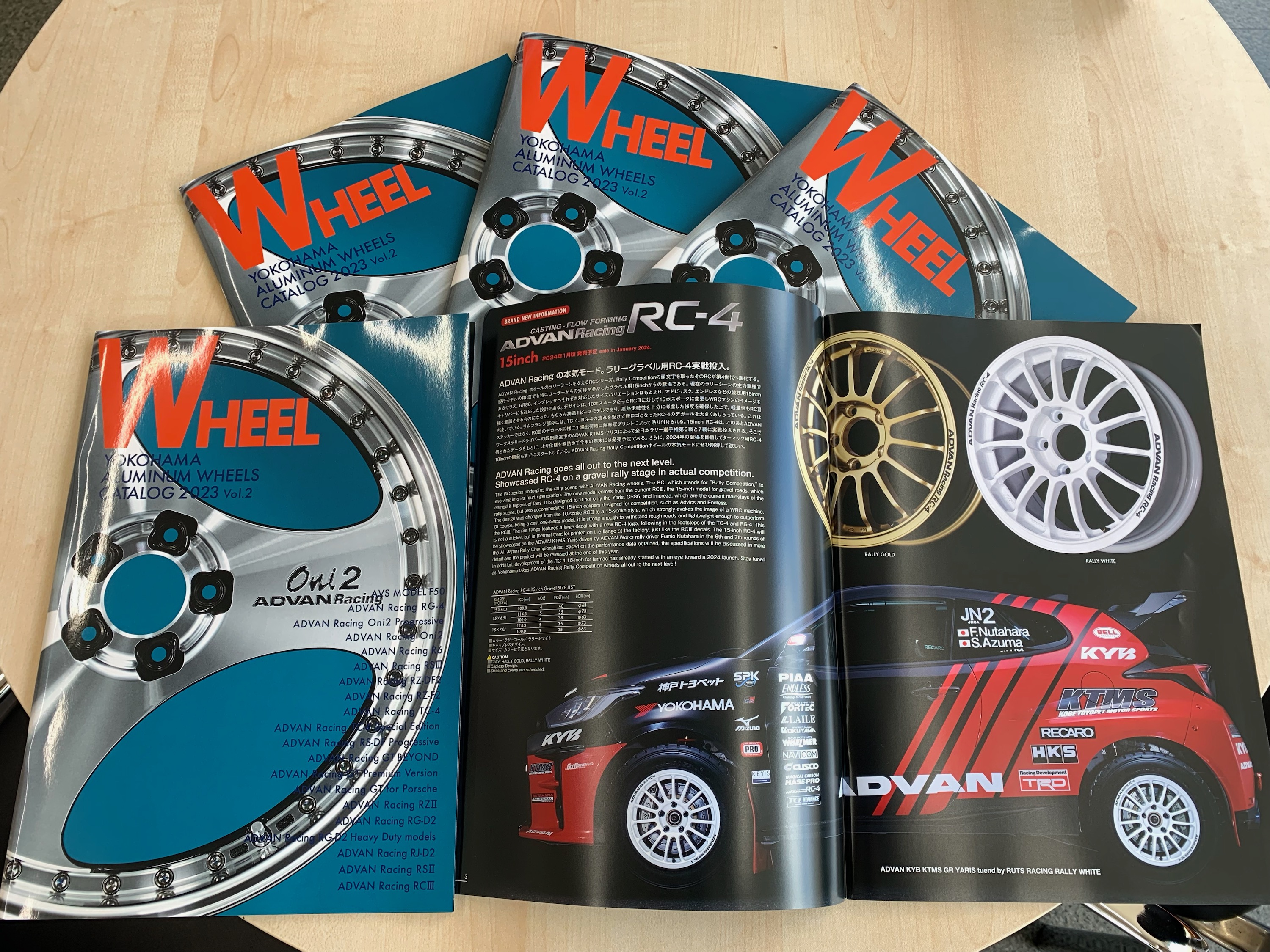 YOKOHAMA ALUMINUM WHEELS CATALOG 2023 Vol.2