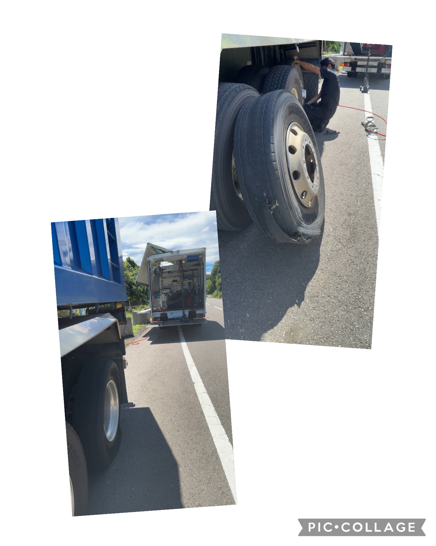 路上作業