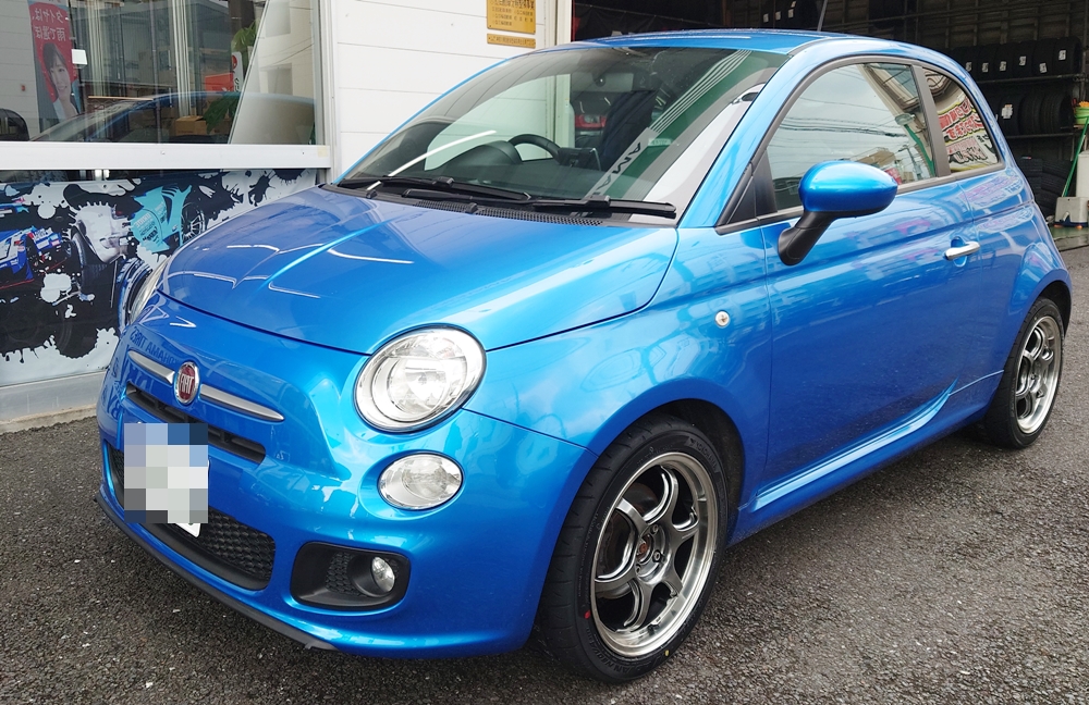 FIAT フィアット500 へヨコハマホイールを取付！
