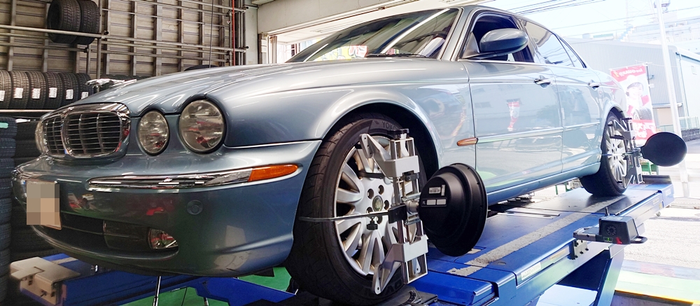 輸入車のアライメントもできます！