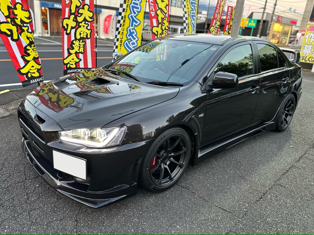 レカロフェア終了‼︎＆かっこよすぎるランエボ参上(*ﾟ&forall;ﾟ*)‼︎